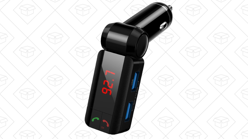 iClever Bluetooth/FM Car Dongle With Dual USB Ports, $10 with code 7BR3UVFX